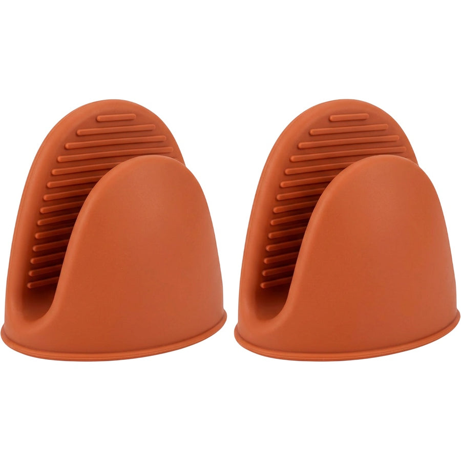 Ledgei Mini Silicone Pinch Mitts Terracotta Pair